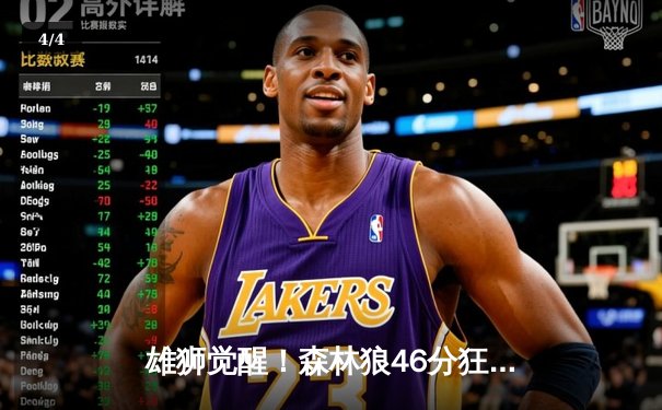 雄狮觉醒！森林狼46分狂胜卫冕冠军，爱德华兹单场9三分创纪录 - 4